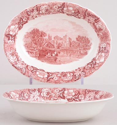 Dish oval Cookham Berks